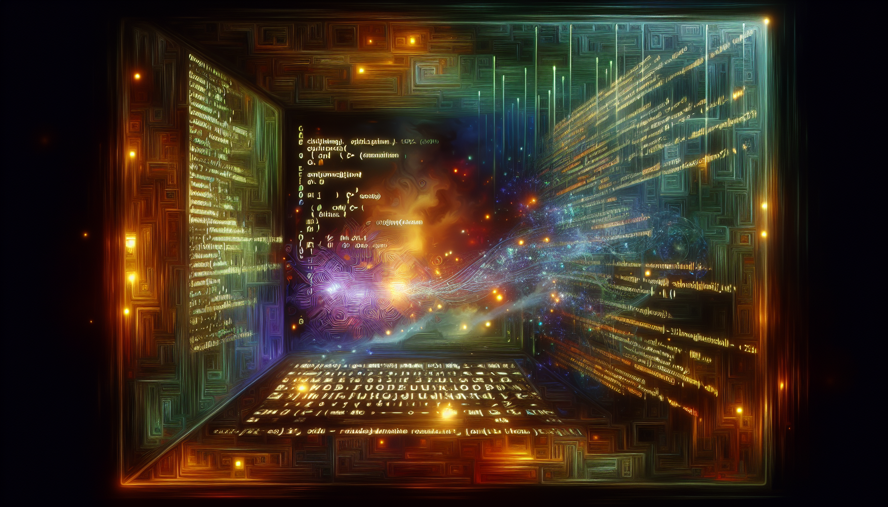 The most powerful line of code was in English